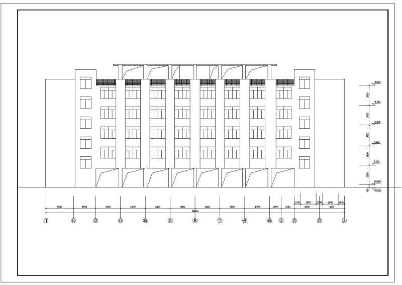 某中学教学<a href=https://www.yitu.cn/su/8159.html target=_blank class=infotextkey>楼</a>建筑<a href=https://www.yitu.cn/su/7590.html target=_blank class=infotextkey>设计</a>施工图