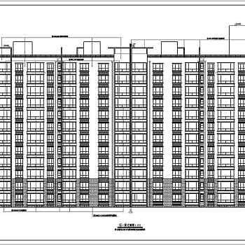 某地小高层住宅楼建筑施工图（全套）