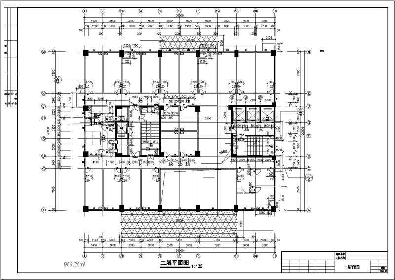 怀化某中<a href=https://www.yitu.cn/sketchup/yiyuan/index.html target=_blank class=infotextkey><a href=https://www.yitu.cn/su/7276.html target=_blank class=infotextkey>医院</a></a>门诊综合<a href=https://www.yitu.cn/su/8159.html target=_blank class=infotextkey>楼</a>建筑施工图