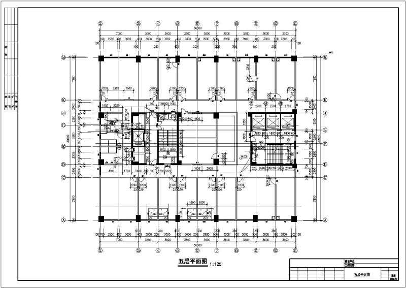 怀化某中<a href=https://www.yitu.cn/sketchup/yiyuan/index.html target=_blank class=infotextkey><a href=https://www.yitu.cn/su/7276.html target=_blank class=infotextkey>医院</a></a>门诊综合<a href=https://www.yitu.cn/su/8159.html target=_blank class=infotextkey>楼</a>建筑施工图