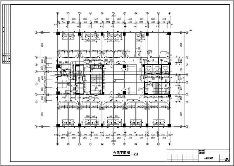 怀化某中<a href=https://www.yitu.cn/sketchup/yiyuan/index.html target=_blank class=infotextkey><a href=https://www.yitu.cn/su/7276.html target=_blank class=infotextkey>医院</a></a>门诊综合<a href=https://www.yitu.cn/su/8159.html target=_blank class=infotextkey>楼</a>建筑施工图