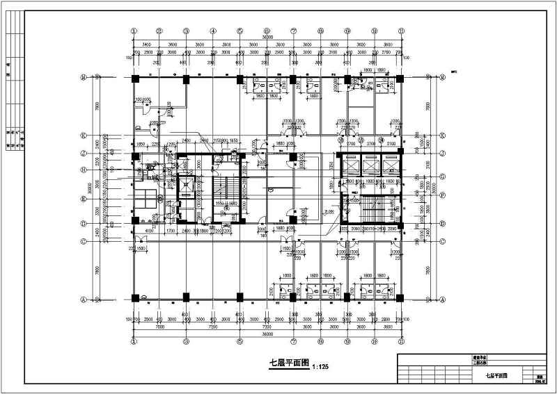 怀化某中<a href=https://www.yitu.cn/sketchup/yiyuan/index.html target=_blank class=infotextkey><a href=https://www.yitu.cn/su/7276.html target=_blank class=infotextkey>医院</a></a>门诊综合<a href=https://www.yitu.cn/su/8159.html target=_blank class=infotextkey>楼</a>建筑施工图