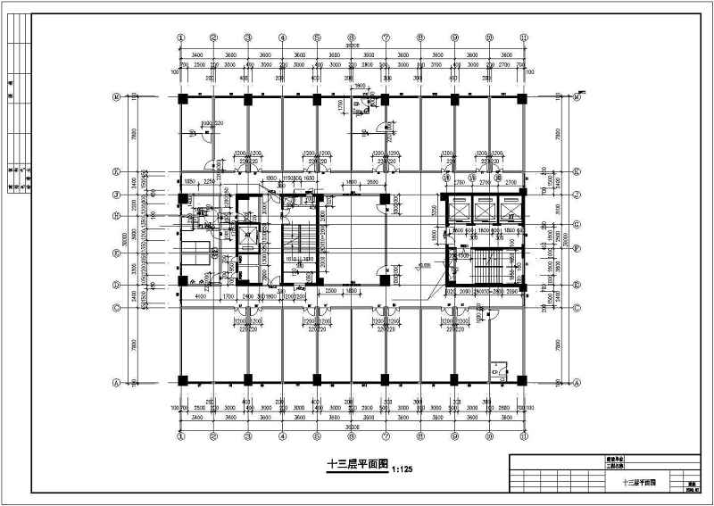 怀化某中<a href=https://www.yitu.cn/sketchup/yiyuan/index.html target=_blank class=infotextkey><a href=https://www.yitu.cn/su/7276.html target=_blank class=infotextkey>医院</a></a>门诊综合<a href=https://www.yitu.cn/su/8159.html target=_blank class=infotextkey>楼</a>建筑施工图