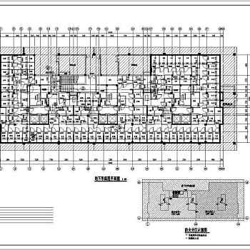 高层框剪结构单元式住宅建筑施工图