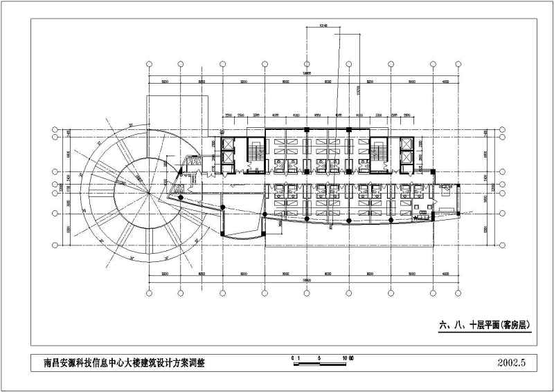 17666平米高层办公大<a href=https://www.yitu.cn/su/8159.html target=_blank class=infotextkey>楼</a>全套建筑图