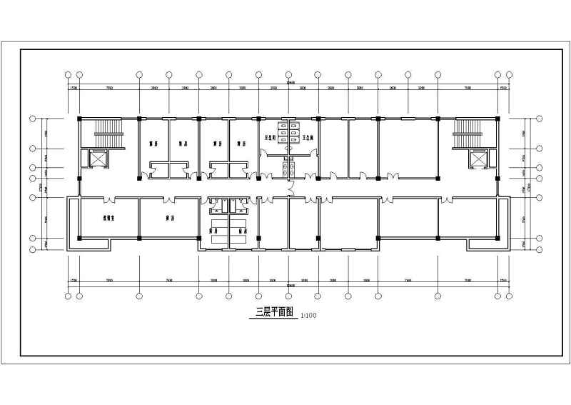 某商业大厦建筑<a href=https://www.yitu.cn/su/7590.html target=_blank class=infotextkey>设计</a>施工图