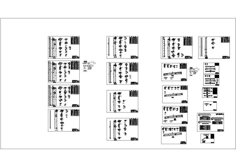 某公司<a href=https://www.yitu.cn/su/7590.html target=_blank class=infotextkey>设计</a><a href=https://www.yitu.cn/su/8096.html target=_blank class=infotextkey>钢结构</a>工程建筑CAD<a href=https://www.yitu.cn/su/7937.html target=_blank class=infotextkey>图纸</a>