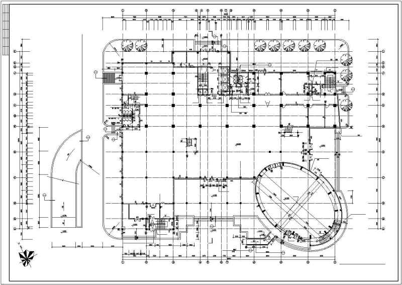 某高层商用综合<a href=https://www.yitu.cn/su/8159.html target=_blank class=infotextkey>楼</a>建筑<a href=https://www.yitu.cn/su/7590.html target=_blank class=infotextkey>设计</a>施工图