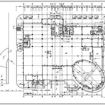 某高层商用综合楼建筑设计施工图