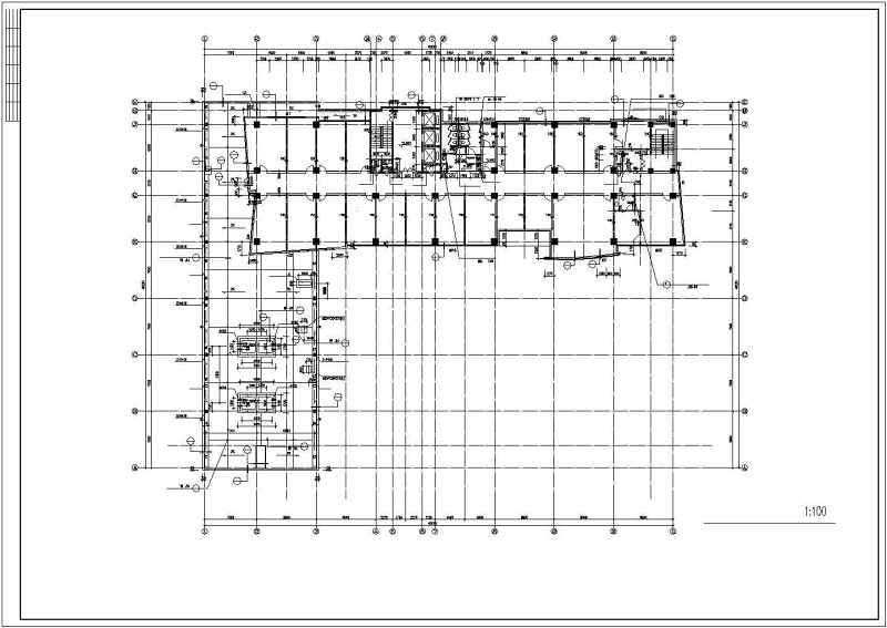 某高层商用综合<a href=https://www.yitu.cn/su/8159.html target=_blank class=infotextkey>楼</a>建筑<a href=https://www.yitu.cn/su/7590.html target=_blank class=infotextkey>设计</a>施工图