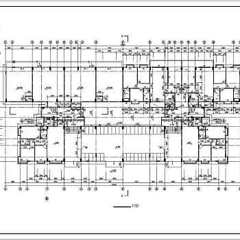 消防大队办公楼建筑设计图纸