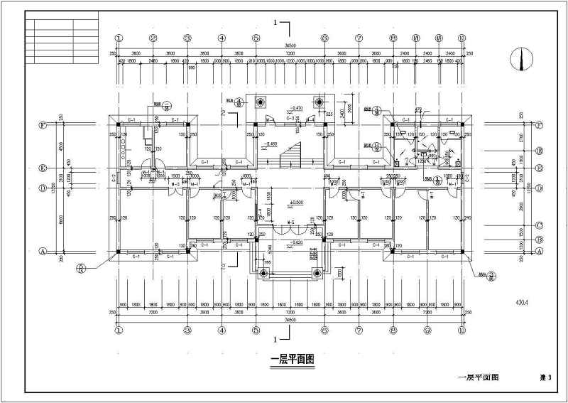 某<a href=https://www.yitu.cn/su/7989.html target=_blank class=infotextkey>小型</a><a href=https://www.yitu.cn/su/8081.html target=_blank class=infotextkey>办公<a href=https://www.yitu.cn/su/8159.html target=_blank class=infotextkey>楼</a></a>全套建筑<a href=https://www.yitu.cn/su/7590.html target=_blank class=infotextkey>设计</a>图