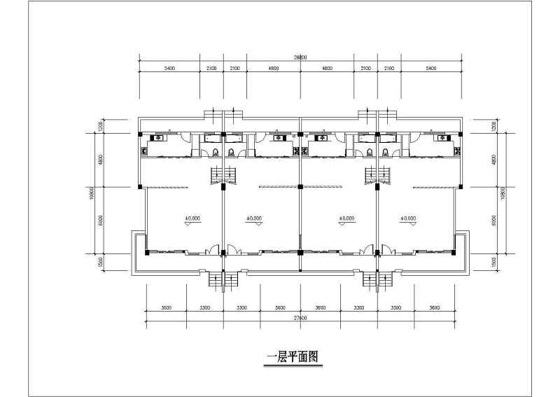 某<a href=https://www.yitu.cn/su/7872.html target=_blank class=infotextkey>地</a>联排别墅建筑<a href=https://www.yitu.cn/su/7590.html target=_blank class=infotextkey>设计</a>图（带效果图）