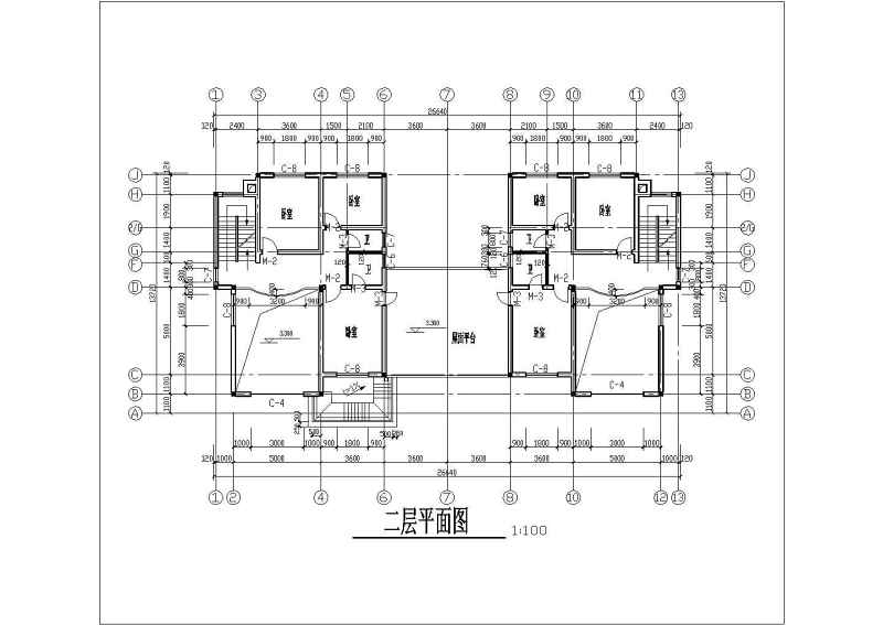 三层新农村别墅建筑图（带效果图）