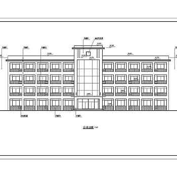 某工厂综合楼全套建筑扩出图