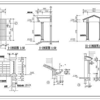 2层独栋小别墅建筑设计图