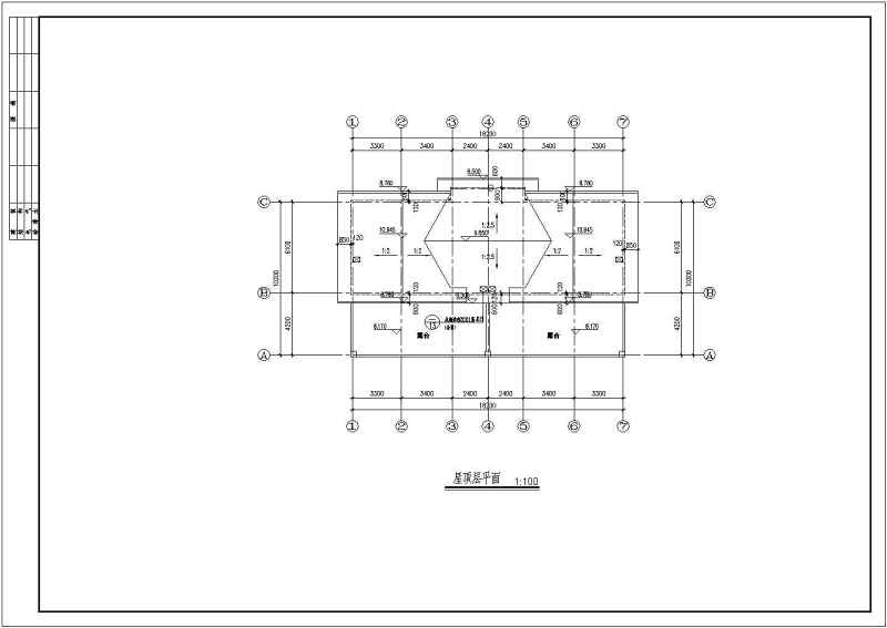 某简易别墅全套建施图