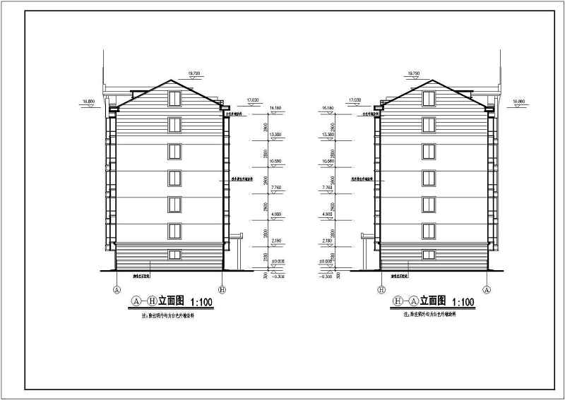 某<a href=https://www.yitu.cn/su/7580.html target=_blank class=infotextkey>多层住宅</a><a href=https://www.yitu.cn/su/7293.html target=_blank class=infotextkey>建筑<a href=https://www.yitu.cn/su/7937.html target=_blank class=infotextkey>图纸</a></a>