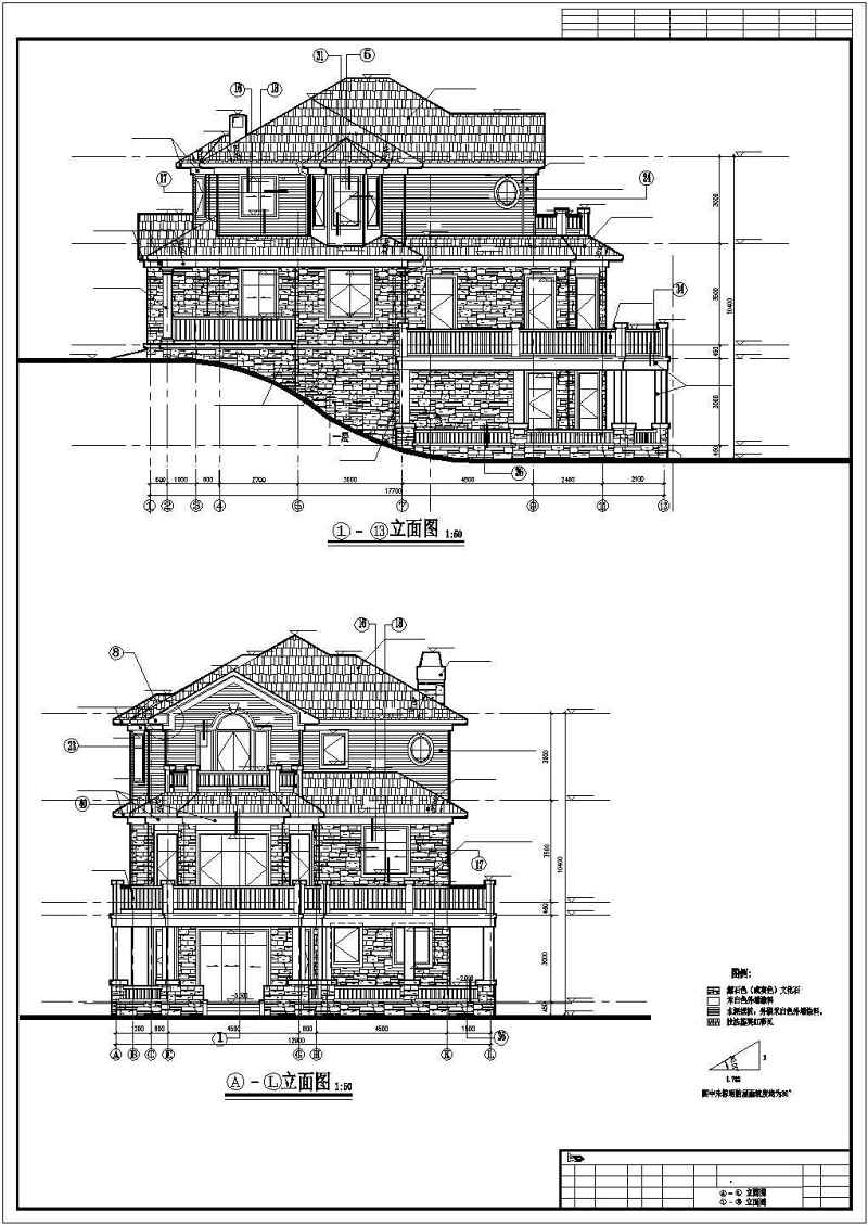 三层独栋别墅建筑<a href=https://www.yitu.cn/su/7590.html target=_blank class=infotextkey>设计</a><a href=https://www.yitu.cn/su/7937.html target=_blank class=infotextkey>图纸</a>