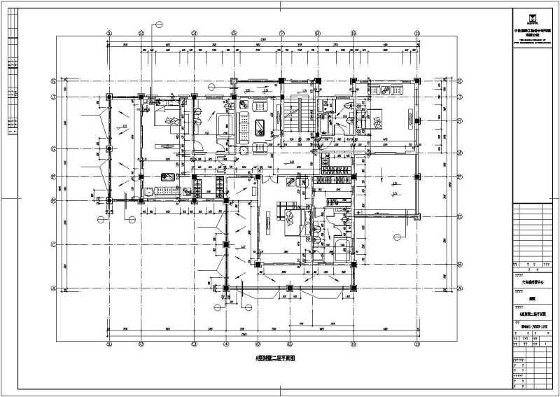 某高档别墅建筑结构图