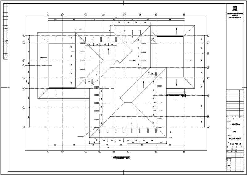 某高档别墅建筑结构图