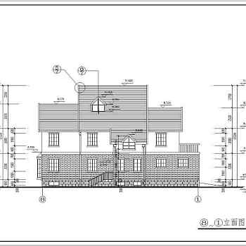 某花园别墅全套建施图