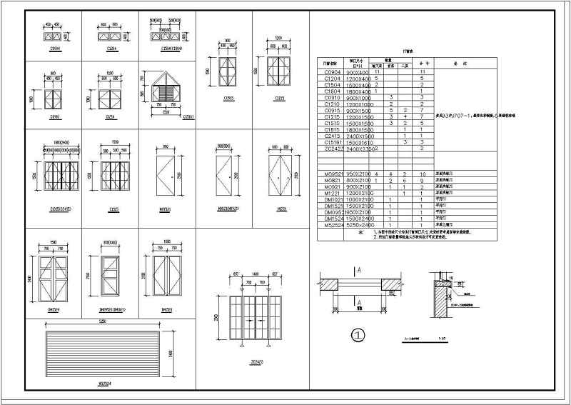 某<a href=https://www.yitu.cn/sketchup/huayi/index.html target=_blank class=infotextkey>花</a>园别墅全套建施图