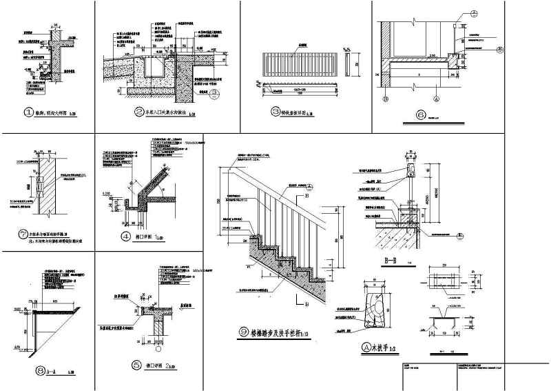 某<a href=https://www.yitu.cn/sketchup/huayi/index.html target=_blank class=infotextkey>花</a>园别墅全套建施图