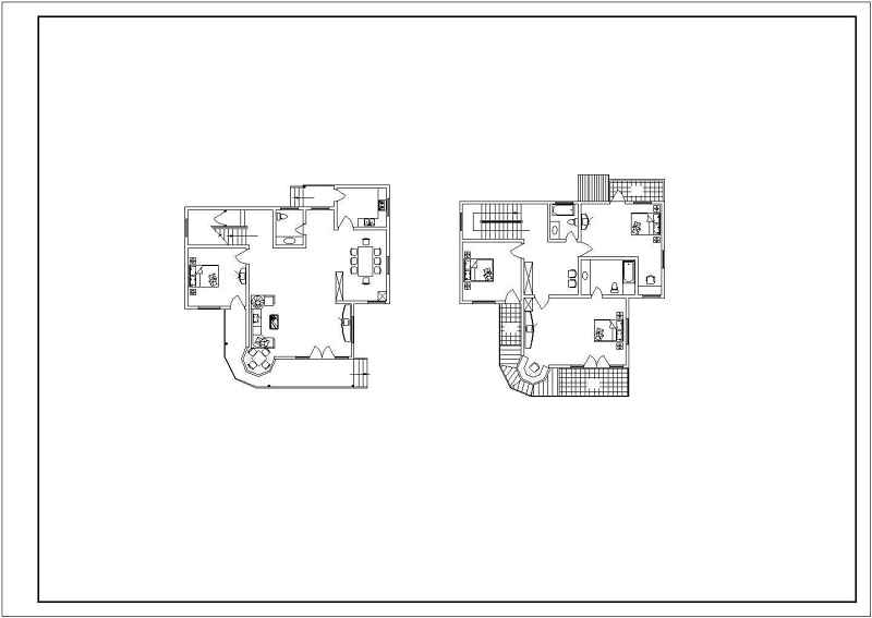 多种别墅<a href=https://www.yitu.cn/su/7212.html target=_blank class=infotextkey>户型</a><a href=https://www.yitu.cn/su/7590.html target=_blank class=infotextkey>设计</a>施工图