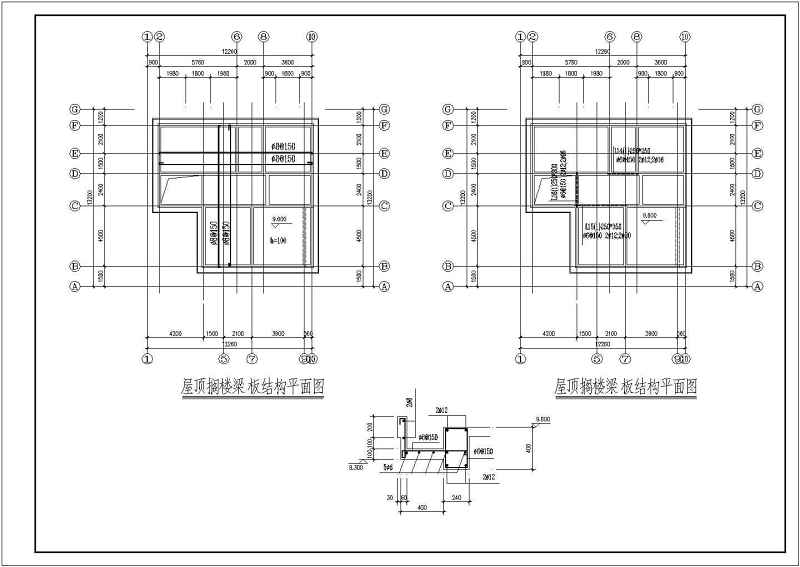 某多层别墅建筑结构施工图