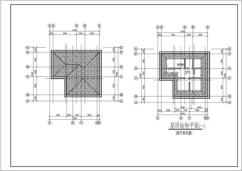 某多层别墅建筑结构施工图