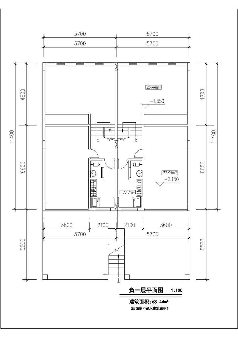 155.10平米别墅建筑<a href=https://www.yitu.cn/su/7590.html target=_blank class=infotextkey>设计</a><a href=https://www.yitu.cn/su/7937.html target=_blank class=infotextkey>图纸</a>