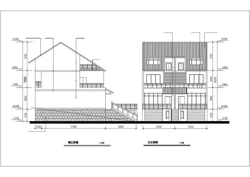 155.10平米别墅建筑<a href=https://www.yitu.cn/su/7590.html target=_blank class=infotextkey>设计</a><a href=https://www.yitu.cn/su/7937.html target=_blank class=infotextkey>图纸</a>