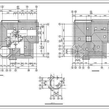 一套完整的北方别墅建筑设计图纸