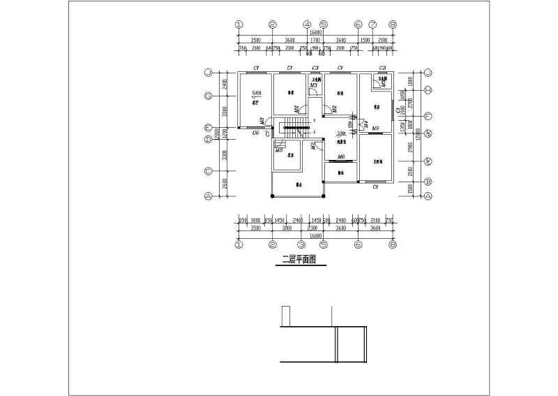 某私家<a href=https://www.yitu.cn/su/8193.html target=_blank class=infotextkey>小别墅</a>全套建筑结构施工图