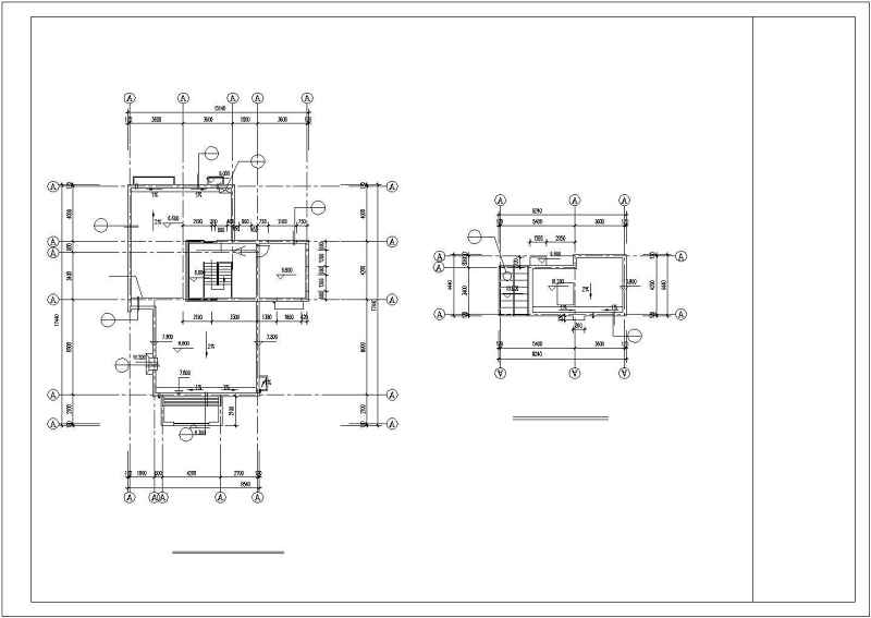 现代豪华别墅建筑<a href=https://www.yitu.cn/su/7590.html target=_blank class=infotextkey>设计</a>施工图