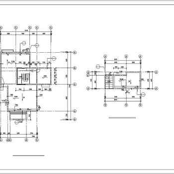 现代豪华别墅建筑设计施工图