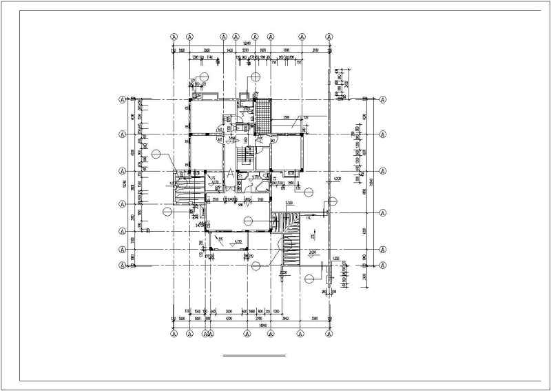 现代豪华别墅建筑<a href=https://www.yitu.cn/su/7590.html target=_blank class=infotextkey>设计</a>施工图