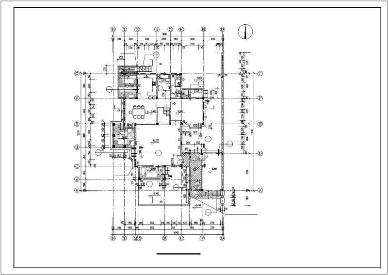 现代豪华别墅建筑<a href=https://www.yitu.cn/su/7590.html target=_blank class=infotextkey>设计</a>施工图