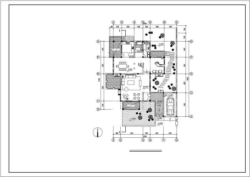 现代豪华别墅建筑<a href=https://www.yitu.cn/su/7590.html target=_blank class=infotextkey>设计</a>施工图