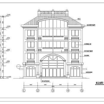 某别墅样板房建筑设计施工图