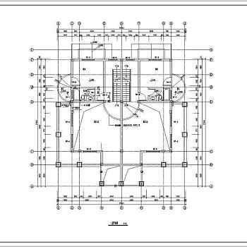 357平米双拼别墅建筑设计图