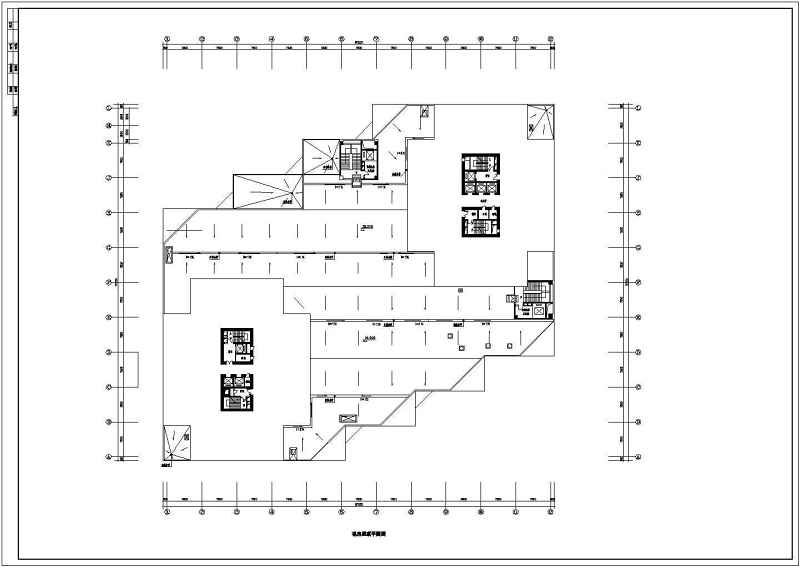 某大型<a href=https://www.yitu.cn/su/6794.html target=_blank class=infotextkey>商场</a>建筑<a href=https://www.yitu.cn/su/7590.html target=_blank class=infotextkey>设计</a><a href=https://www.yitu.cn/su/7392.html target=_blank class=infotextkey>平面</a>CAD施工图