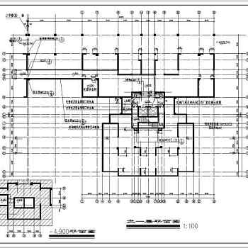 某地某高层住宅楼全套建筑施工图