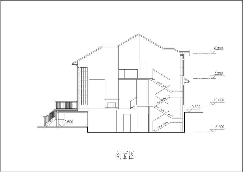 某私家<a href=https://www.yitu.cn/su/8193.html target=_blank class=infotextkey>小别墅</a>建施图附效果图