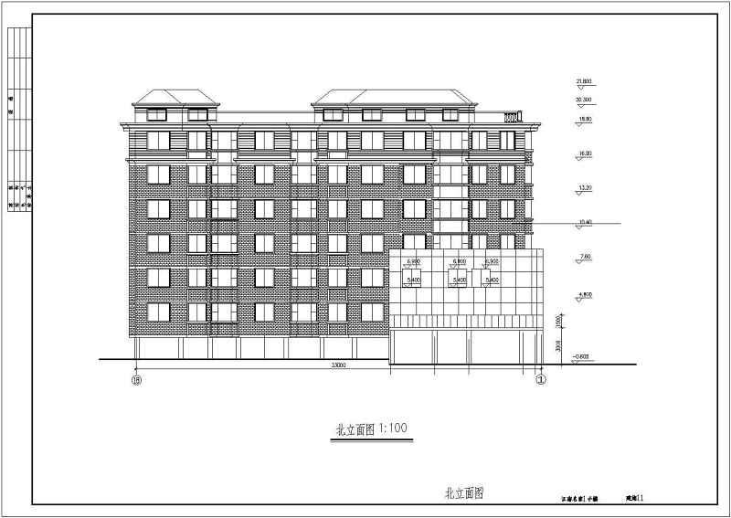 江南某<a href=https://www.yitu.cn/su/7580.html target=_blank class=infotextkey>多层住宅</a>全套建筑<a href=https://www.yitu.cn/su/7590.html target=_blank class=infotextkey>设计</a>图