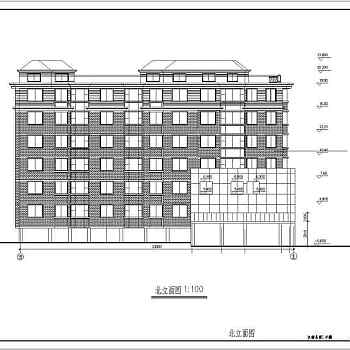 江南某多层住宅全套建筑设计图