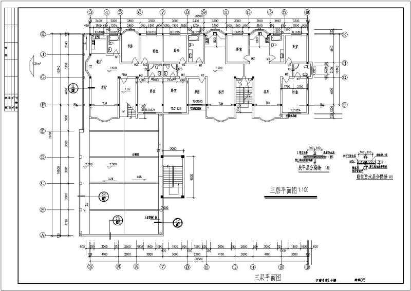 江南某<a href=https://www.yitu.cn/su/7580.html target=_blank class=infotextkey>多层住宅</a>全套建筑<a href=https://www.yitu.cn/su/7590.html target=_blank class=infotextkey>设计</a>图