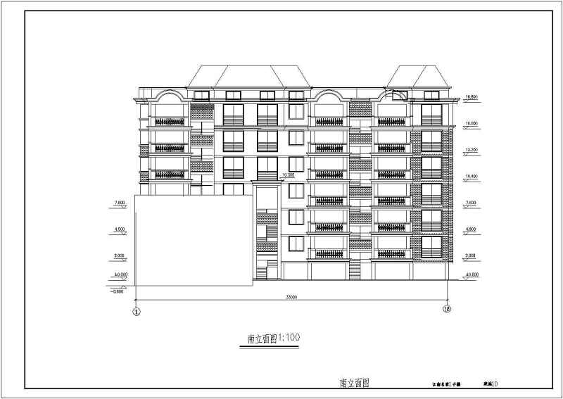 江南某<a href=https://www.yitu.cn/su/7580.html target=_blank class=infotextkey>多层住宅</a>全套建筑<a href=https://www.yitu.cn/su/7590.html target=_blank class=infotextkey>设计</a>图