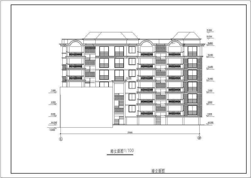 江南某<a href=https://www.yitu.cn/su/7580.html target=_blank class=infotextkey>多层住宅</a>全套建筑<a href=https://www.yitu.cn/su/7590.html target=_blank class=infotextkey>设计</a>图